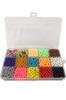 Miracle Beads Mini Case Approximately Round Beads That Connect When Water Is 15 Types Includes 180 Beads In 1 Color Mix Clear Mix Includes Convenient