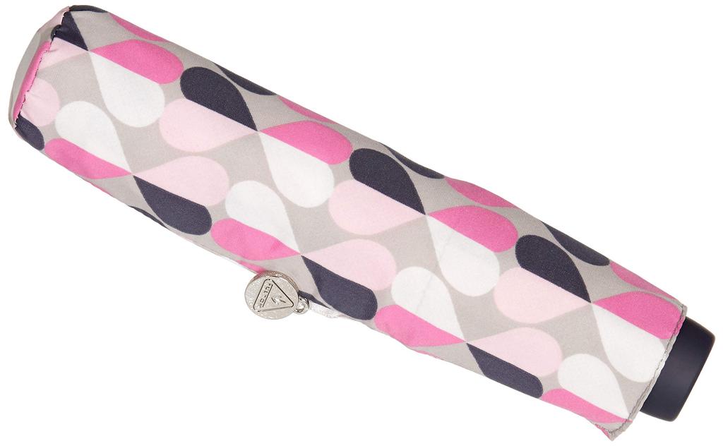 Fulton Folding Made in 50cm Ribs Women's Umbrella, Pink, Japan, (Free Size)