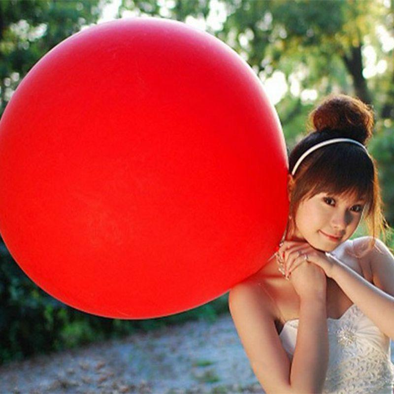 Colorful 36 Inch Big Latex Balloons For Eye-catching Birthday Party Decor