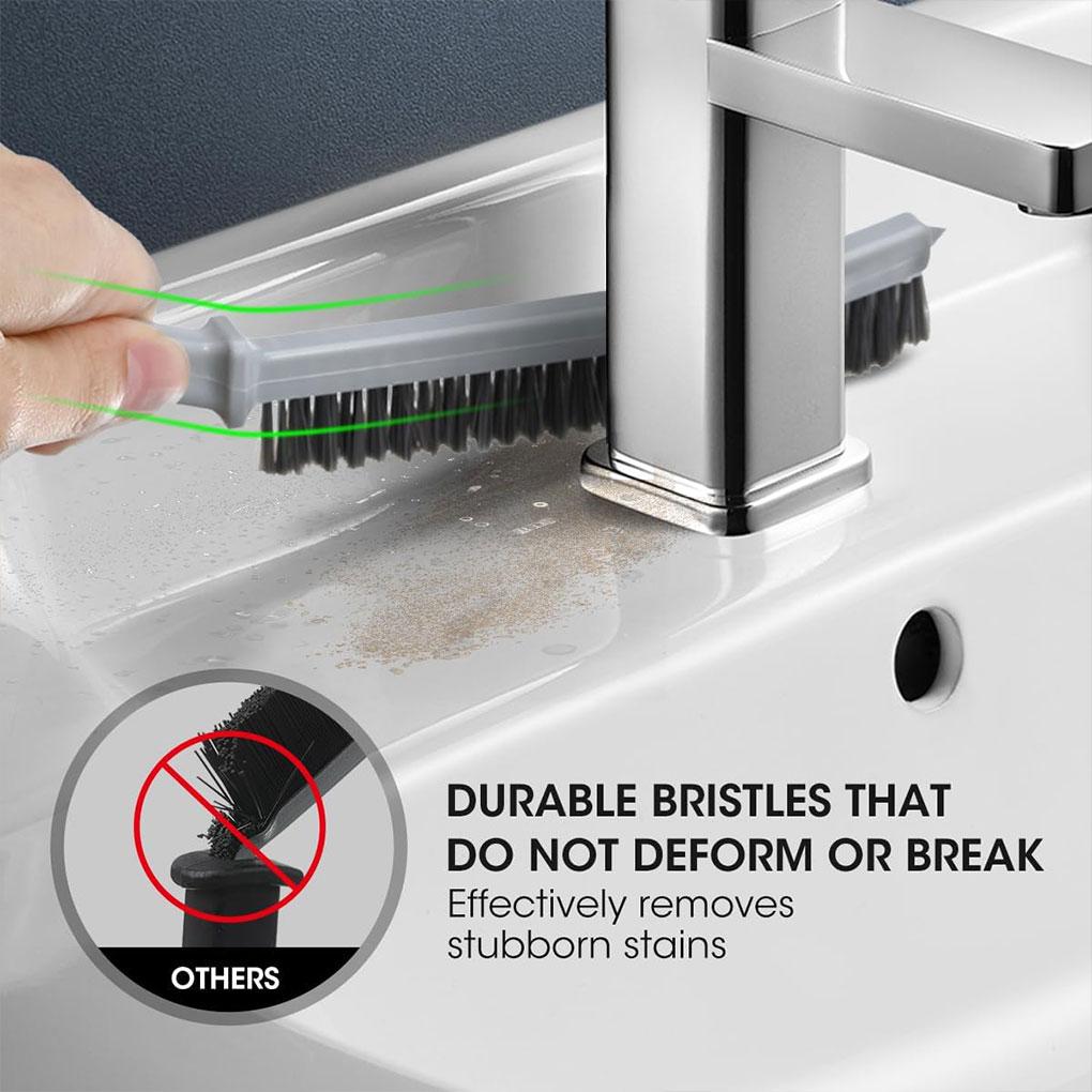 Ergonomic For Easy And Comfortable Cleaning Gap Cleaning Brush Grout Scrub Brushfor Bathroom