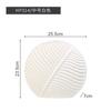 European Ceramic Vase Living Room Decoration Flower Arrangement Vase Desktop Creative Green Leaf Flower Arrangement Ornament