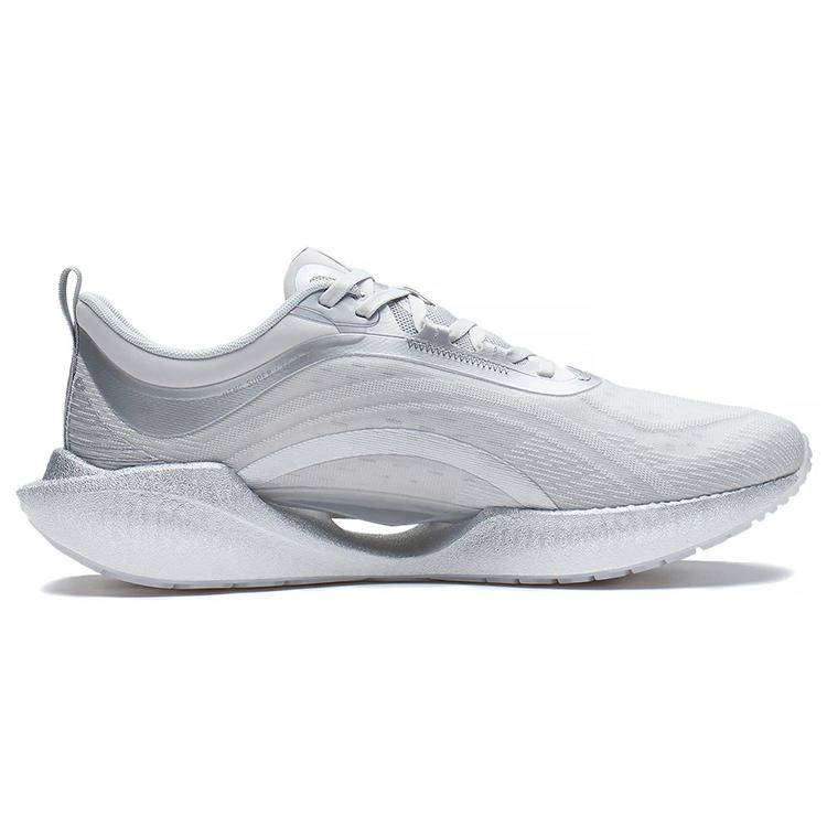 New LiNing Super Light 19 Rebound Low Top Running Shoes Men's Microcrystalline Gray ARBS001-20