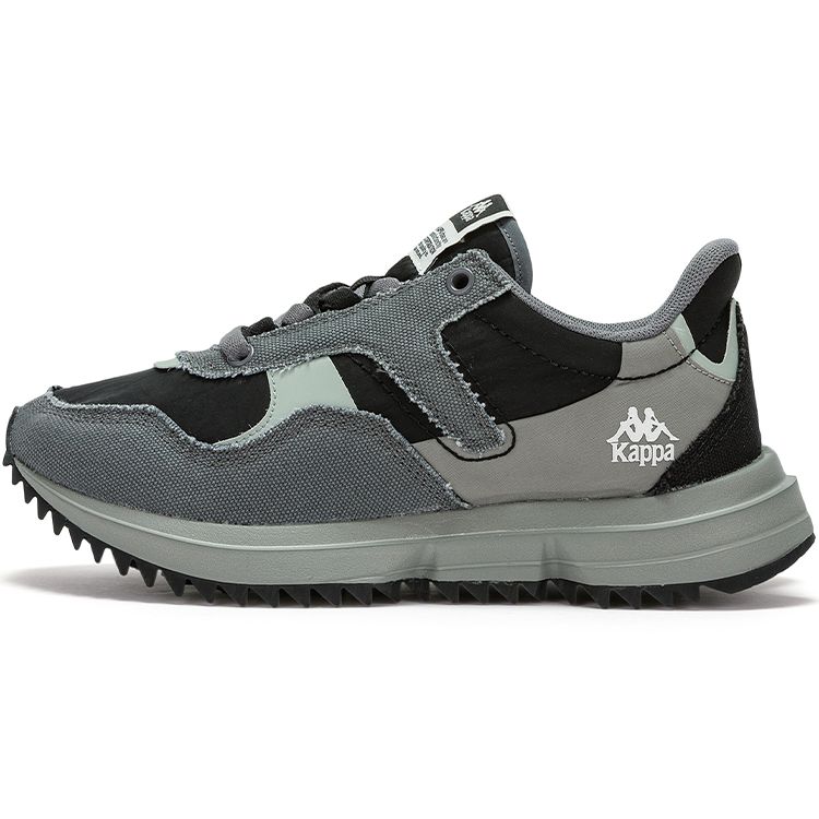 Kappa Retro Casual Low-Top Running Shoes Unisex sneakers Black Gray K0CY5MM01-990