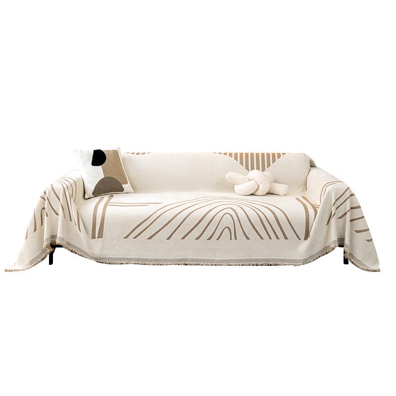 Ręcznik na pokrowiec na sofę z szenili Cztery pory roku Uniwersalny Antypoślizgowy Pokrowiec na sofę 2024 Nowa Poduszka Odporna na zarysowania