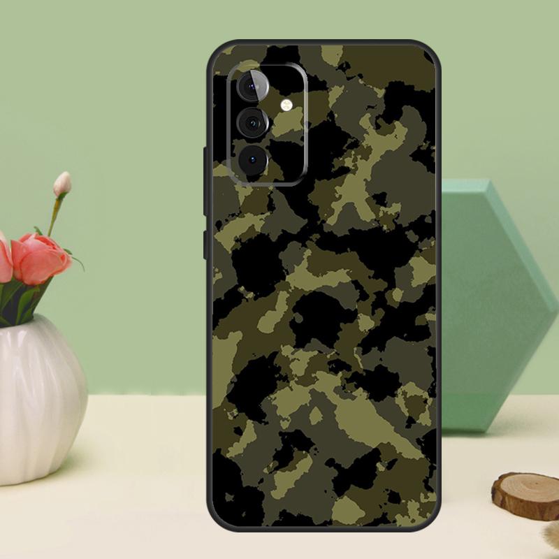 Military Army Camouflage For Samsung Galaxy A16 A55 A35 A15 A32 A12 A22 A52 A54 A34 A14 A56 A36 A26 A13 A53 A06 Case