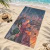Avatar The Last Airbender Microfiber Beach Towel Quick Dry Sand Free Lightweight Beach Towels for Travel Swimming Camping