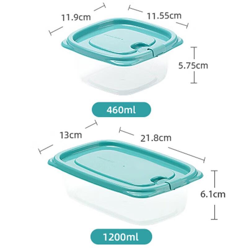 CHAHUA 5-częściowy zestaw do przechowywania żywności do mikrofalówki i na piknik