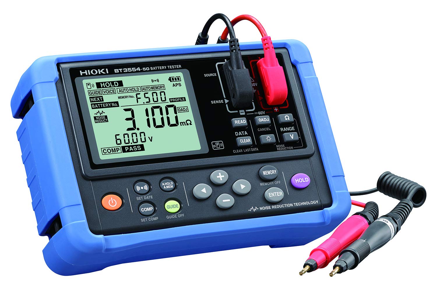 

HIOKI Battery Tester lead included Wireless communication when Z3210 is Communication distance 10m line of sight BT3554-51 Pin-type 9465-10 (only