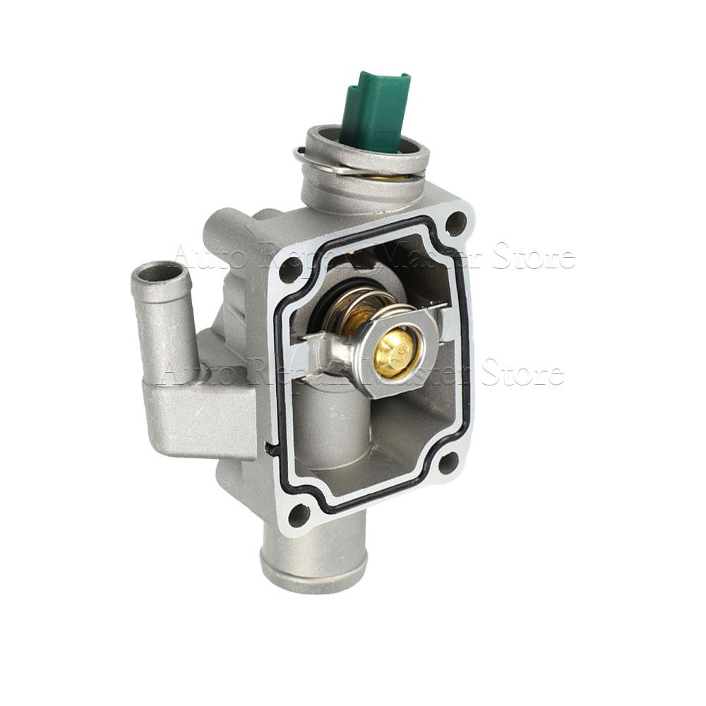 1336.Z0,1336Z0 Engine Coolant Thermostat with Housing For Peugeot Partner 206/207/301/307/308/1007 For Citroen C2 C3 C4