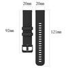20mm Silikon-Uhrenarmband für Garmin Venu SQ Smartwatch-Armband Forerunner 245 645 Music 55 Armband Ersatzband