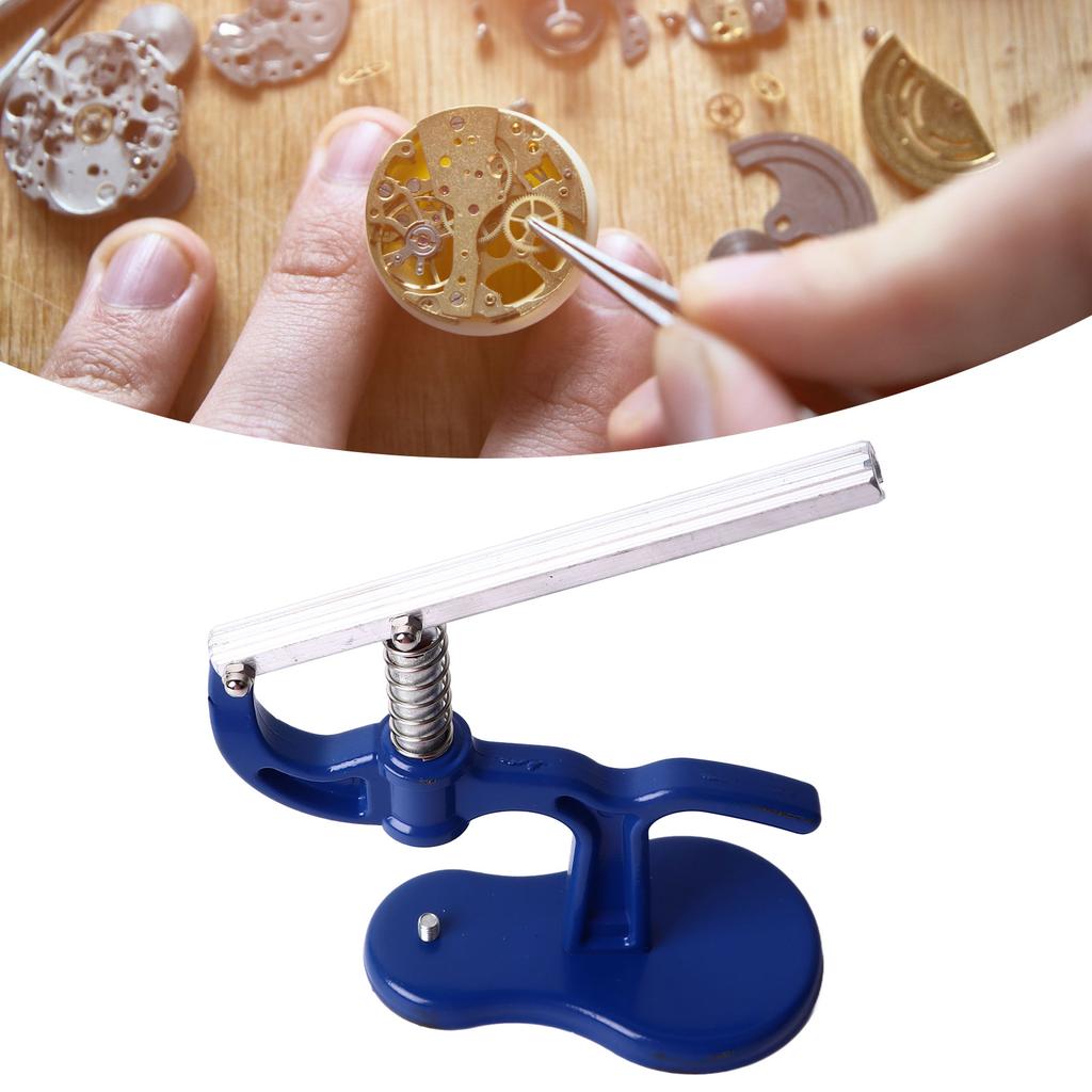 Watch Press Tool Professional Efficient Back Case Press Closer Battery Replacement Tool With 12 Fitting Dies