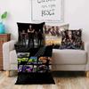 Fast And F-Furious MOVIEs Pillow Covers Cartoon Sofa Decorative Home Double-sided Printing Short Plush Cute Cushion Cover