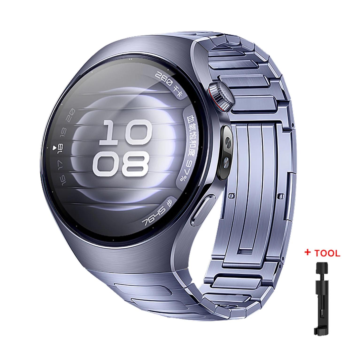 

Luxury Titanium Alloy Watch Band for Huawei Watch 5 42MM 46MM Elegant Strap Compatible with Huawei Smartwatches