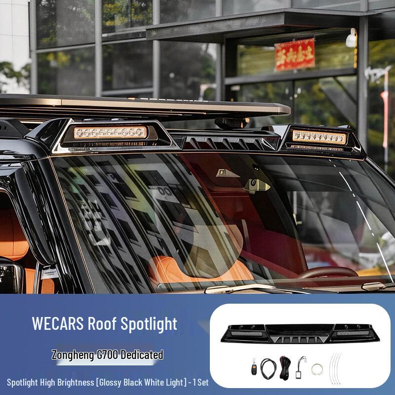 Jetour Zongheng G700 Roof LED Spotlight Spoiler for Off-road Mods