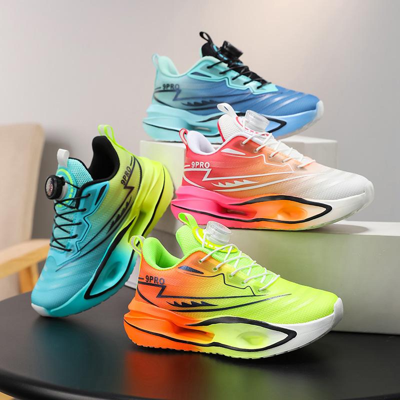Kids Sneakers Boy Girl Basketball Shoes Casual Breathable Teenage Running Tennis Sneakers Plus Size 31-40