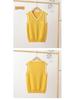 Kids' College-Style Knitted Sweater Vest for Spring & Autumn - Unisex Pullover for Kindergarten & Primary School