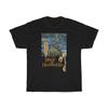 La Maison sur la Colline Hantée, T-shirt Noir Unisexe, Affiche de Film d'Horreur Campy de 1959