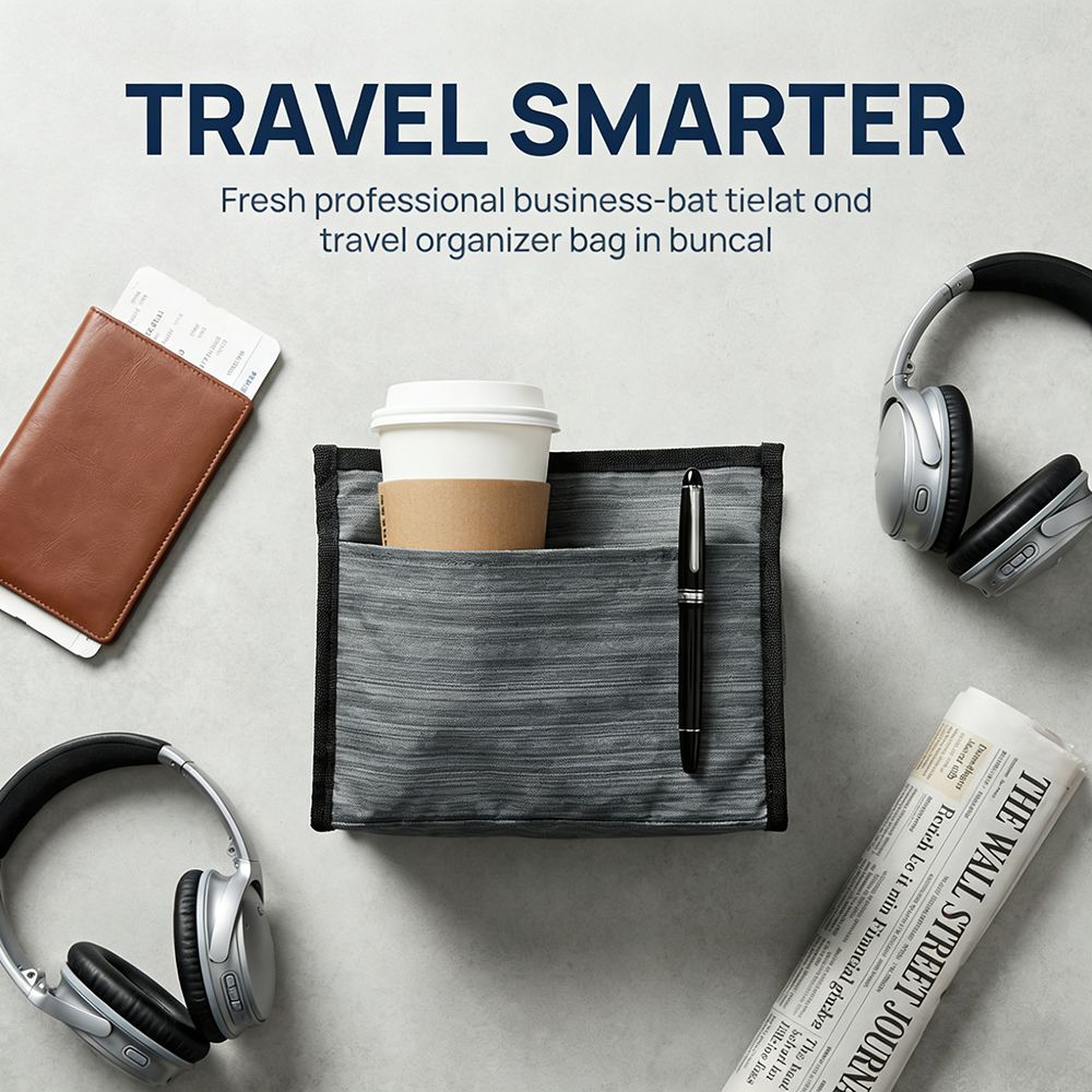 With Bottle Organizer Suitcase Cup Holder Portable Universal Luggage Handle Bag Oxford Cloth Suitcase Hanging Pouch