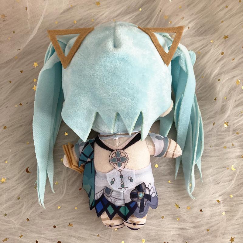 Anime 20cm Genshin Impact Faruzan Cosplay Plush Doll Toy Game Cute Soft Stuffed Pillow Kids Gift