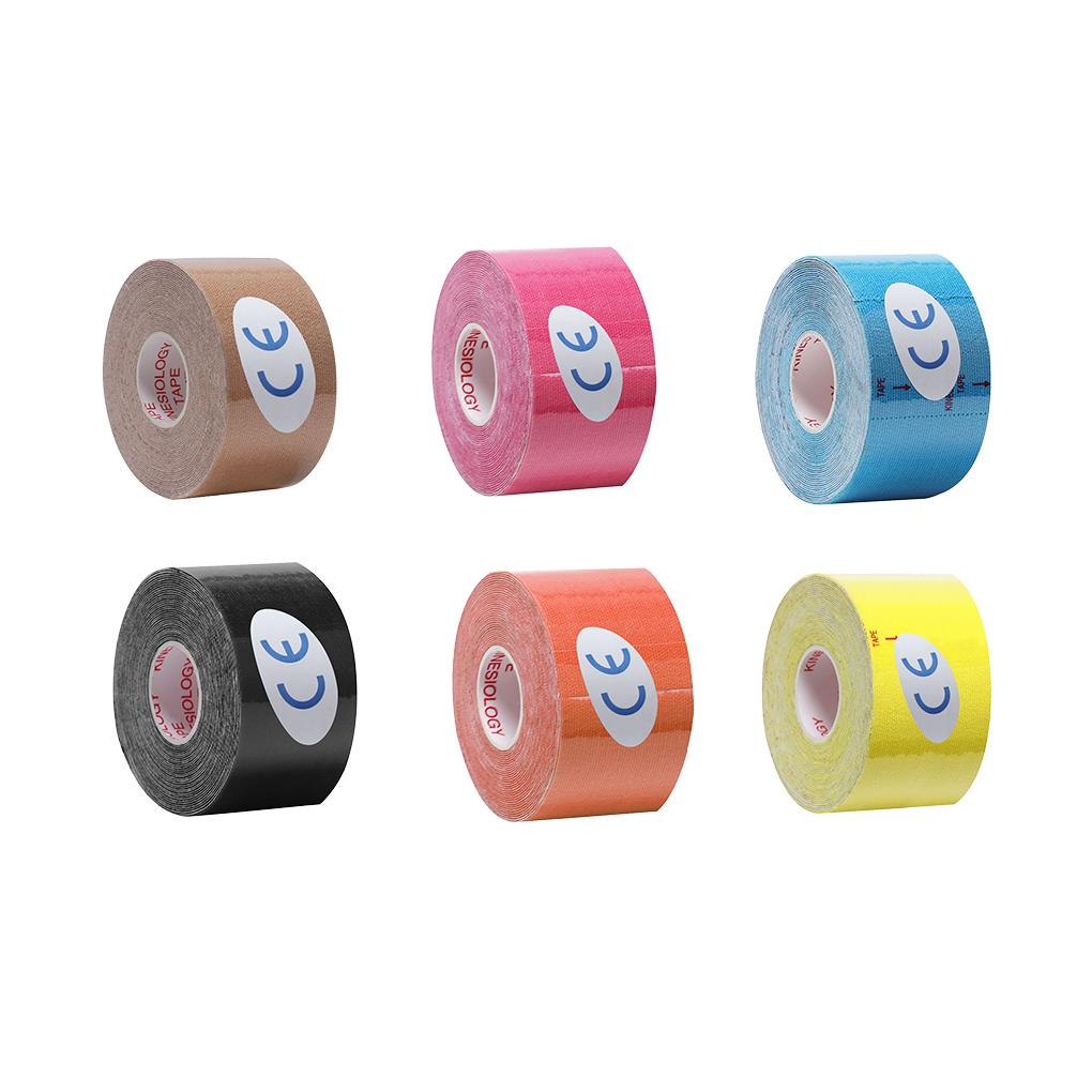 Multi Color Kinesiology Tape Athletic Elastic Tape Relief Muscle Pain Knee Pads For Sport Fitness Bandage 10cm\*5m