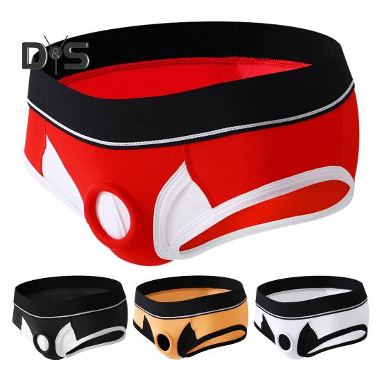 Men Briefs with Three-dimensional Bag Comfortable Fit High Elasticity Panties Breathable Smooth Wiring Underwear