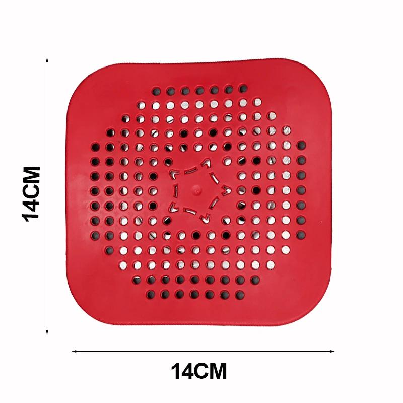 Filter Sink Plastic Mesh Sink Strainer Filter Bathroom Sink Strainer Drain Hole Filter Trap Waste Screen Kitchen Insulation Pads