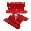 RC Car Work Stand for 1 10 1 8 360 Degree Rotatable Maintenance Workstation Repair Table Red