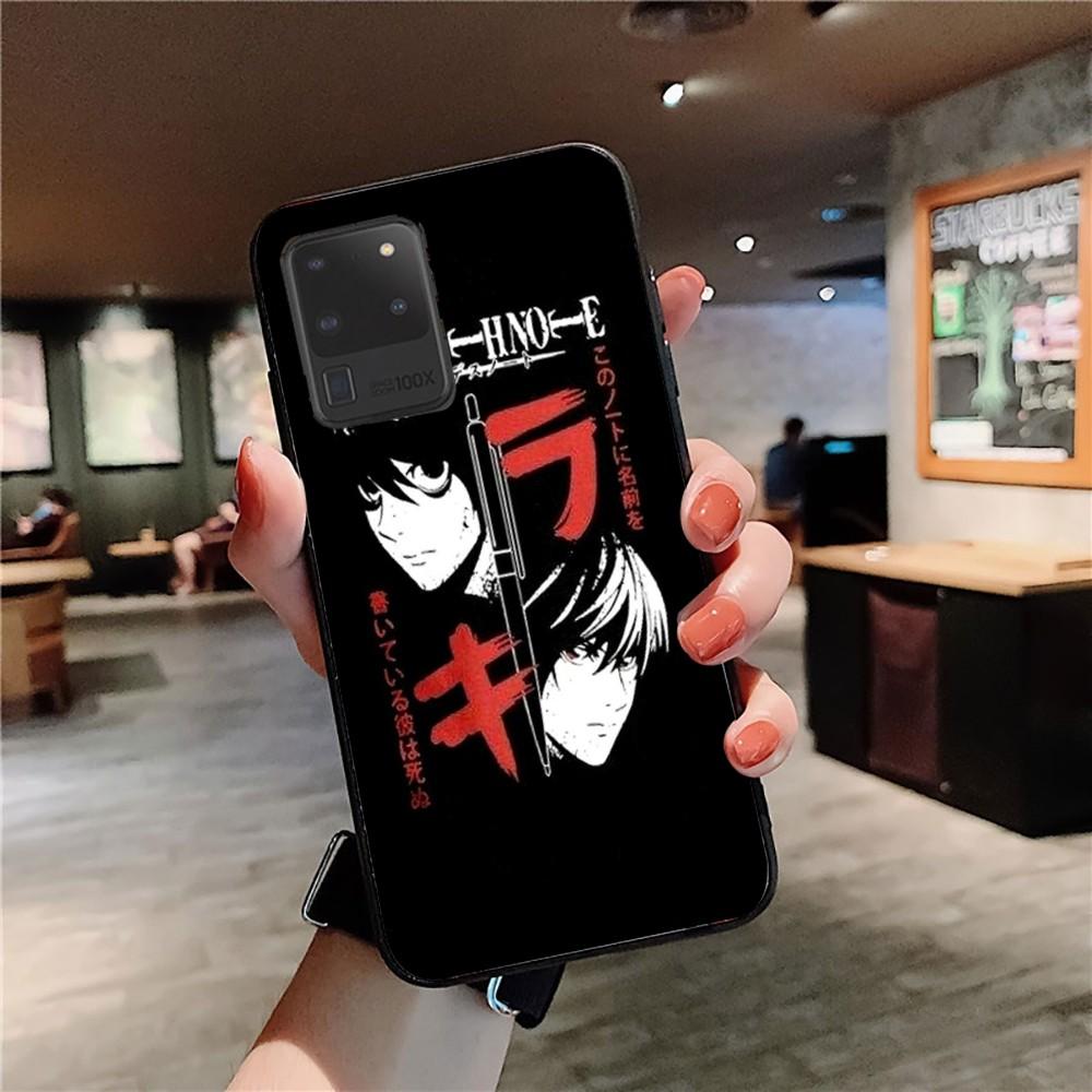 Death Note Phone Case For Samsung S 9 10 20 21 22 23 30 23 24 Plus Lite Ultra FE S10lite Fundas