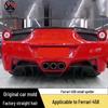Ferrari 458 Carbon Fiber Rear Wing Spoiler: Easy Install, No Drilling, Compact Design.