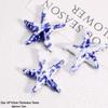 Hand-Painted Ocean Ceramic Beads: Tropical Fish, Starfish, and Seashell Shapes for DIY Jewelry