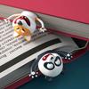 3D Tier Lesezeichen Niedliche PVC Cartoonfigur Lesezeichen für Kinder Leser Lustige Schreibtischdeko Geburtstagsweihnachtsgeschenk für Schüler Buchliebhaber