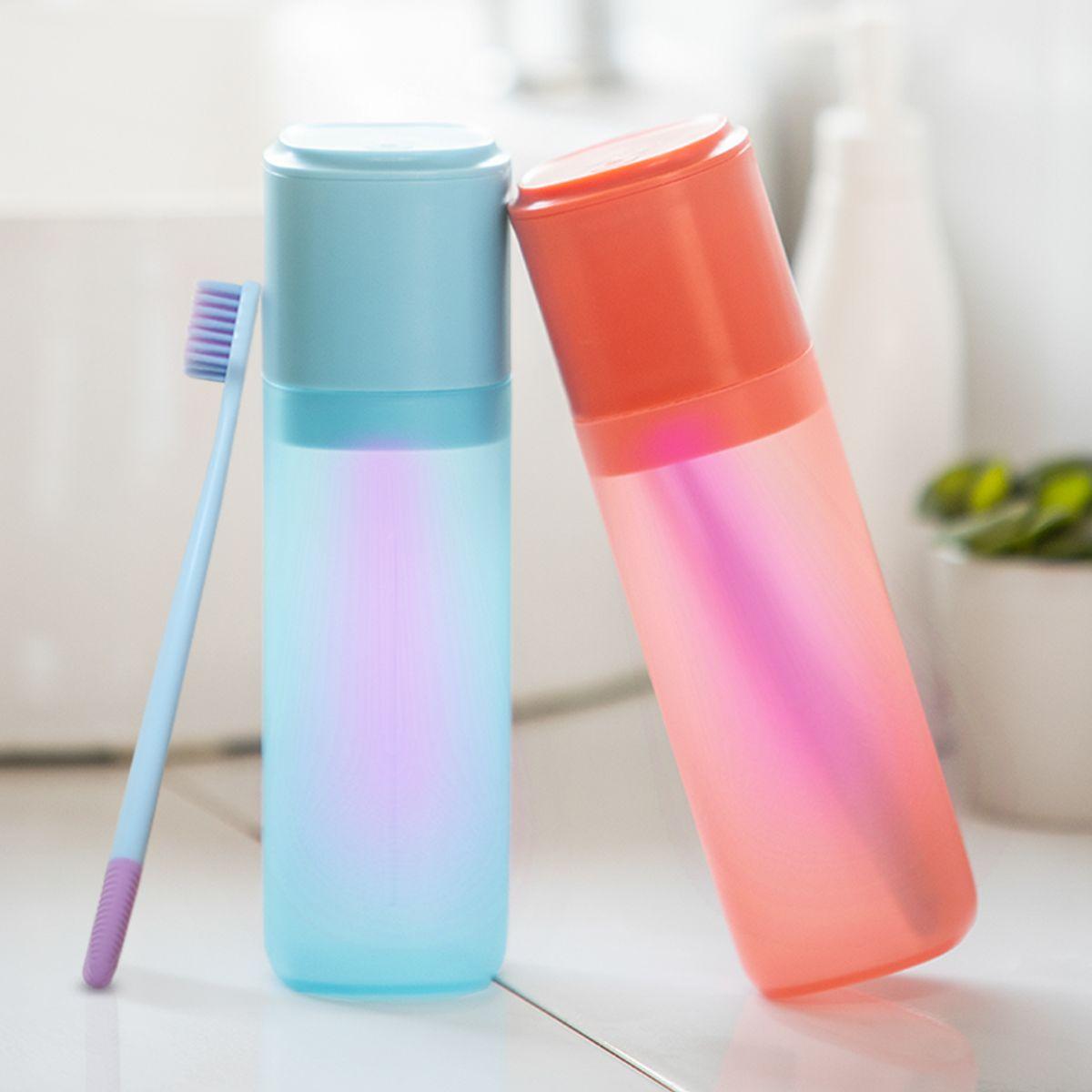UVC LED portable travel toothbrush sterilizer Blue