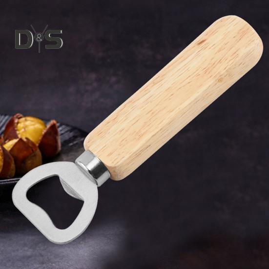 Flaschenöffner, praktischer, rutschfester Edelstahl-Kühlschrank-Bieröffner, Küchenwerkzeug