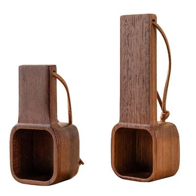 Coffee Measuring Scoops Wood Tablespoon Kitchen Square Measuring Spoons Sugar Flour Stirrer Measuring Tool Enduring