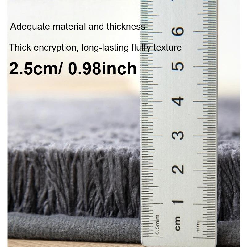 Thickened Super Absorbent Bathroom Bedroom Anti Slip Floor Mat Kitchen Anti Fouling Floor Mat Washable and Easy Clean Alfombra