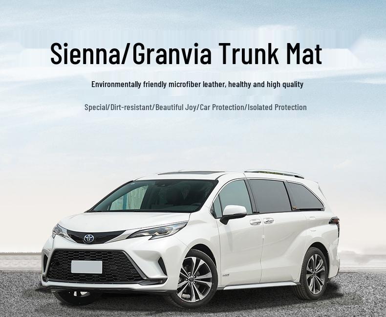 Toyota Sienna and Granvia Trunk Mat