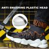 Indestructible Men Safety Shoes Anti-smash Men Shoes Working Sneakers Anti-Puncture Work Boots Safety Composite toe Men Boots