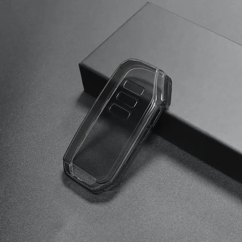 TPU Car Fob Key case soft Transparent remote cover protector shell bag set for Kia Sorento MQ4 EV6 K8 V6 accessories