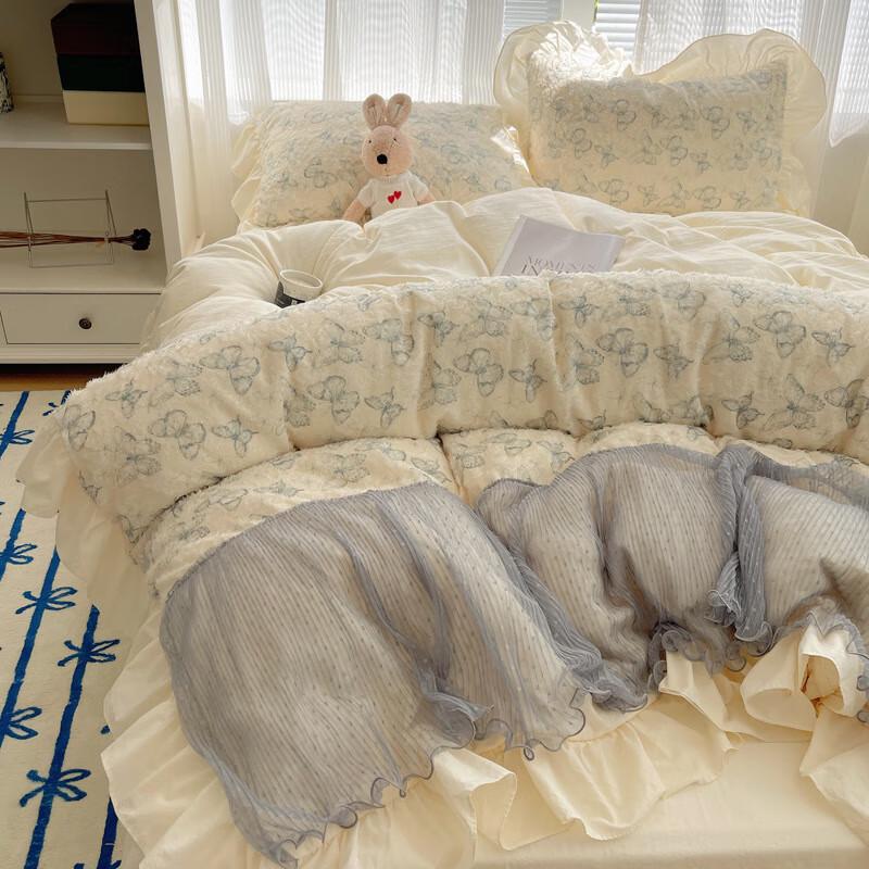 Lilang Princess Style Duvet Cover Bedding Set