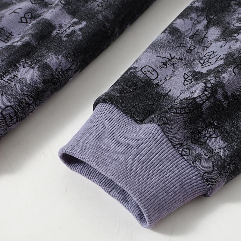 Plus Size 6XL-11XL Fashion Autumn Oversize Sweatshirts for Men Clothes Thick Warm Faux Fleece-lined Long Sleeve Tops Casual Men's Pullovers