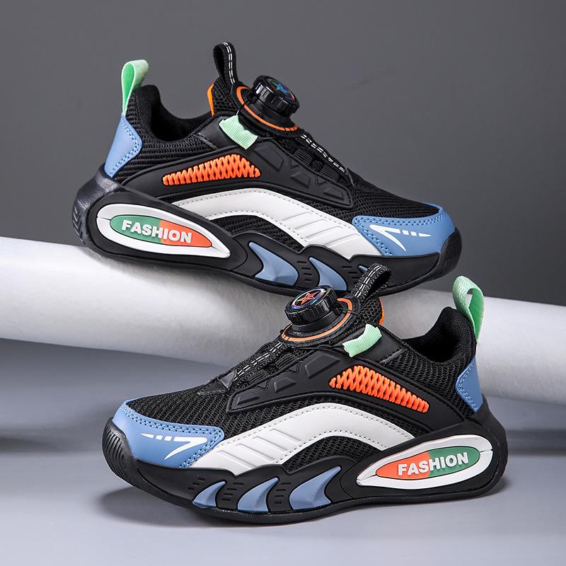 Classmates Boys 2025 Spring and Autumn Mesh Breathable Middle and Older Boys Sneakers Elementary School Soft Sole Running Shoes Tide