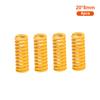 4pcs Upgrade Heated Bed Die Spring Compression Spring Length 20mm OD 8mm ID 4mm Compatible with Anet A8 A6 ET4 ET5