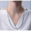Used Star Jewelry GRAY PEARL LINKS Necklace