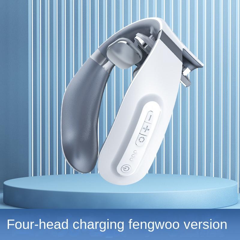 

Массажер для позвонков, модный горячий компресс, релаксация плеч и шеи, защита для шеи, многофункциональный домашний интеллектуальный массажер для шейного позвонка English packaging