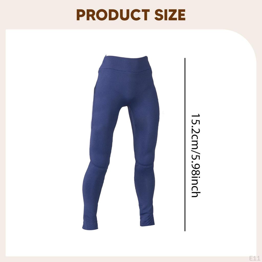 1/6 Doll Legging Pants Figure Clothes Athletic Sports Casual Dress up Cosplay Mini Workout for