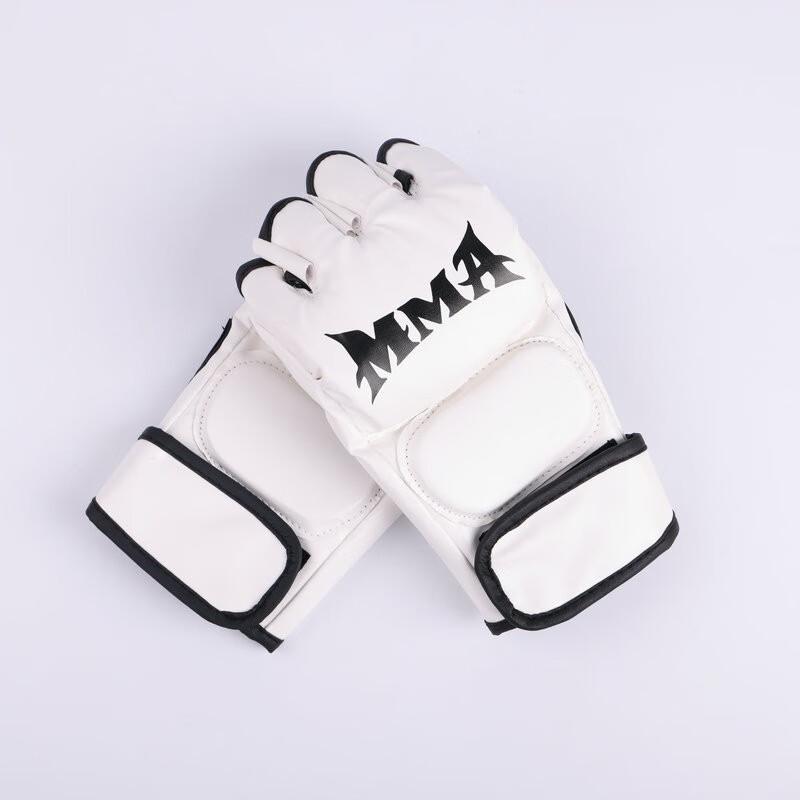 WEZHO Halbfinger Tigerkralle MMA Boxhandschuhe