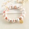 1Pcs Ceramic Bracelet Hand Chain Couple Hand Chain Beaded Bracelet