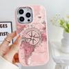 LZ24 Map airplane trajectory art Soft Phone Case for Samsung S24 Ultra S23 Plus S21 A16 A54 A34 A05 Infinix Hot 40 30 Lens Protection Shockproof Cover