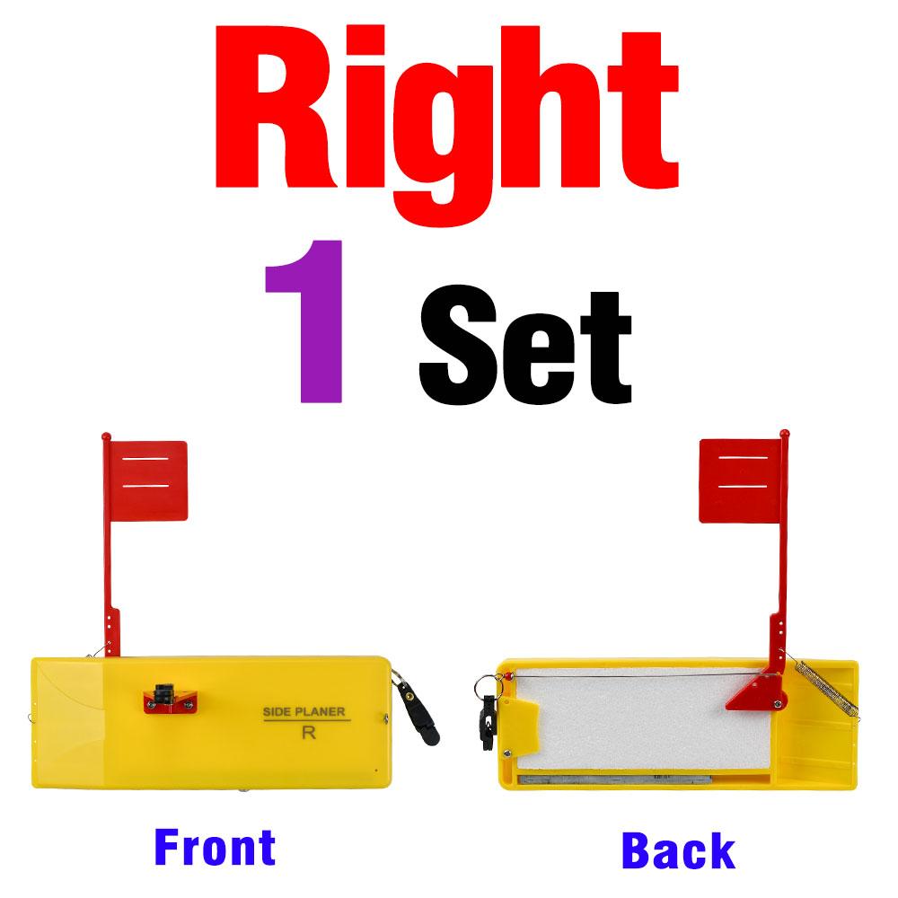 1Pc Side Planer Board Fishing Trolling Diving Board Left & Right Set Boat Trolling Side Planner Tackle Outdoor Fishing Accessori