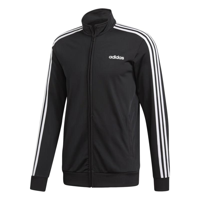 Adidas Men's Three-Stripes Stand-Up Collar Track Jacket